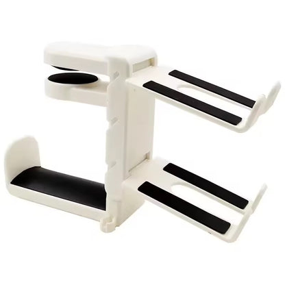 3-in-1 Gaming Headphone Stand - Adjustable Desk Mount with Controller Hook