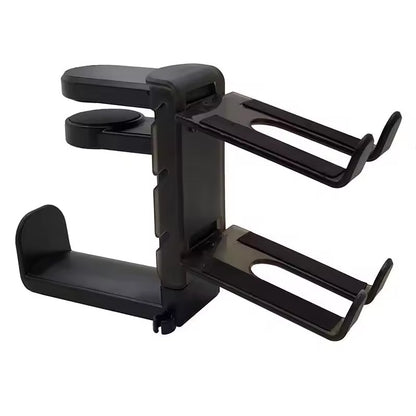 3-in-1 Gaming Headphone Stand - Adjustable Desk Mount with Controller Hook