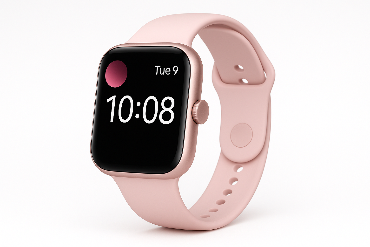 Pink Smart Watch - Corrected